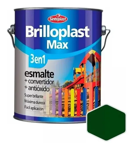 Brilloplast Max 3 En 1 Esmalte Convertidor Sinteplast - 1l
