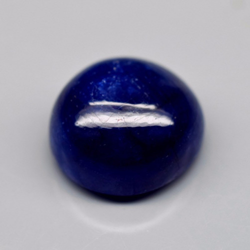 Zafiro Natural Azul Corte Cabuchon 14,5 X 13,5 8.0 Mm