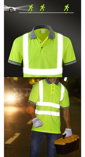 Yakk Camisetas Reflectantes Camiseta Reflectante L Amarilla