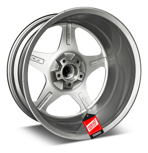 Par Roda Super Star Aro 19x8.5 5x114 Offset 32 Prata