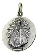 Comprar Medalla Plata Virgen Lujan 16mm Grabado Sin Cargo 
