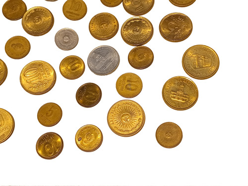 Monedas Argentinas Antiguas Varios Años Lote X40 Pesos Centa