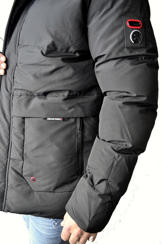 Imagen 10 de 10 de Campera Abrigo Impermeable Hombre The Big Shop