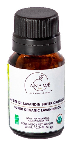 Aceite De Lavandín Súper Orgánico X 10 Ml. - Aname Vio 