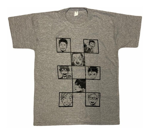 Remera Serigrafia Haikyuu Team Karasuno Gastovic Anime Store