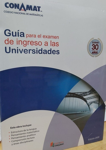 Conamat Guía Para Examen De Ingreso A Universidades