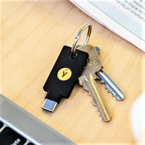 Imagen 6 de 7 de Yubikey 5c Nfc Usb Tipo C Llave Seguridad Fido2 U2f!