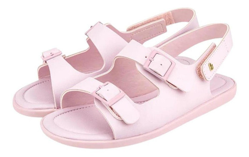 Imagem 2 de 4 de Sandalia Infantil Feminina Menina Bibi Flatform Papete Rosa