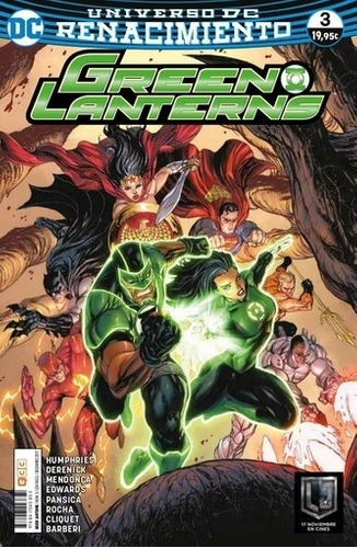 Comic Green Lantern 03 (renacimiento) - Sam Humphri