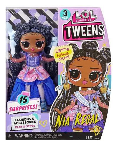 Muñeca Lol Surprise Tweens Serie 3 Con 15 Sorpresas