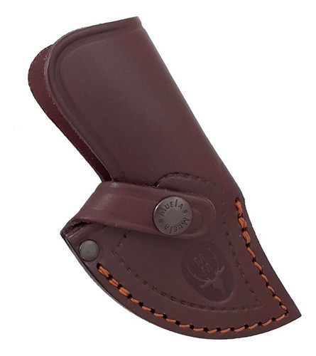 Cuchillo Muela Mouse 6r Hoja 6cm Vaina Cuero España Color Plateado