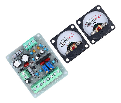 . Placa De Controlador Vu Db Meter, Tipo Puntero Vu,