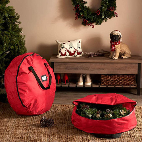 2 Bolsas De Almacenamiento Para Guirnaldas, Contenedor De