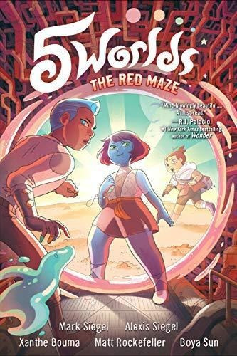 5 Worlds Book 3: The Red Maze - (libro En Inglés)