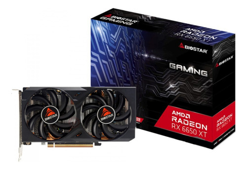 Placa De Vídeo Biostar Amd Radeon Rx 6650 Xt, 8gb, Gddr6