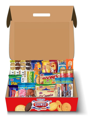 Galletas Dondé, Maletín De Galletas Dulces (32 Piezas)