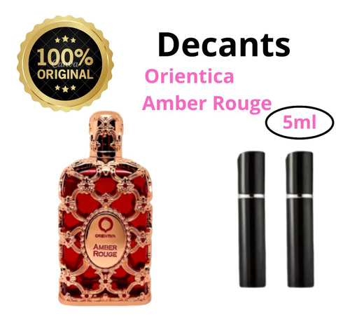 Muestra De Perfume O Decant Orientica Amber Rouge Unisex