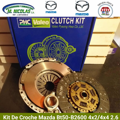 Kit Embrague Croche Mazda Bt50 2600 4x4 Y 4x2 Valeo