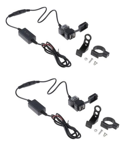 Cargador De Teléfono Con Manillar Usb 12-24v