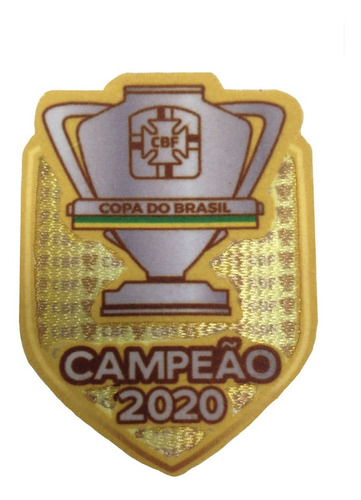 Patch Campeão Copa Do Brasil 2020 3d Aveludado 