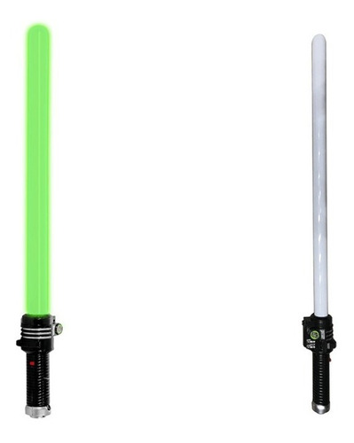 Espada Star Wars Sabre Led Espacial+pilhas C/ Luz E Som