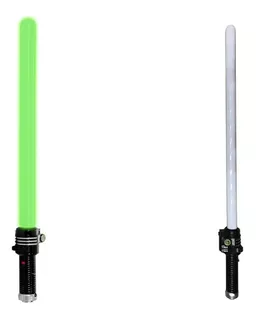 Espada Star Wars Sabre Led Espacial+pilhas C/ Luz E Som