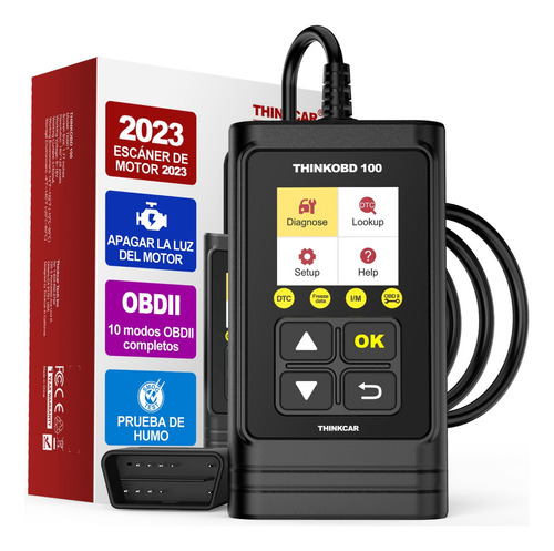 Escáner Thinkcar Obd2 Lector De Códigos Thinkobd100