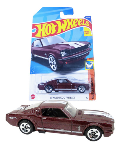Carro Hot Wheels 65 Mustang 2 2 Fastback Colección
