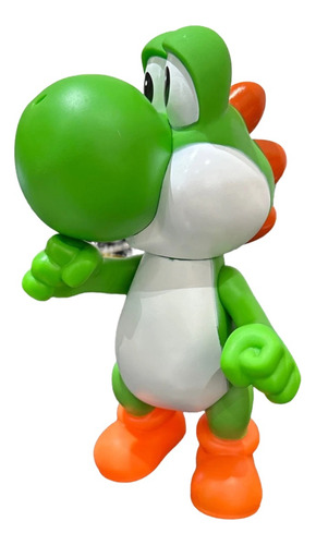 Super Mario Bros Figura Yoshi Coleccionable De 23cm Altura