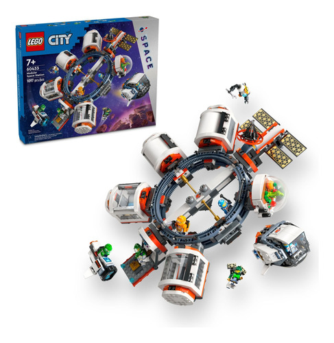Lego Juguete Stem De La Estacion Espacial Modular De La Ciud