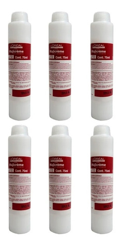 Oxidante Capilar Majicreme 20 Vol Loreal Profesional 75ml X6