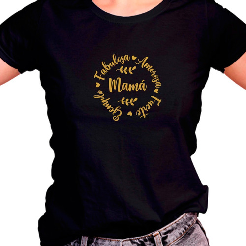 Franela Muer / Hombre Personalizada Diseño Mama Fabulosa 