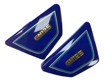 Comprar Tapas Laterales Suzuki Gn 125 Azul Con Emblemas