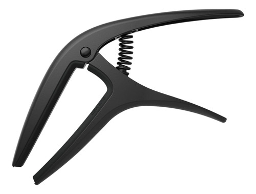 Ernie Ball Axis Dual Radius Capo, Negro Satinado (p