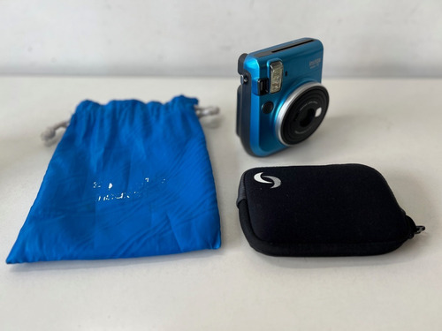 Imagen 5 de 7 de Cámara Instantánea Fujifilm Instax Mini 70 Island Blue Usada