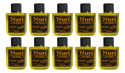 Kit 10 Limpa Joias Nuri 35ml Liquido Para Polimento Original