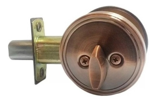Imagen 2 de 2 de Cerrojo Llave/pasador Bronce 101 Ac- Bluexpress