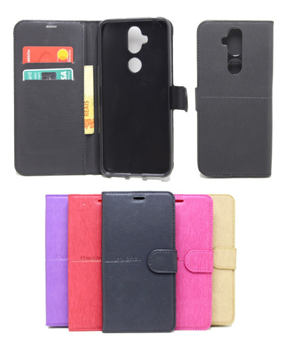 Capa Carteira Flip Case Zenfone 5 Selfie Pro + Pel Vidro