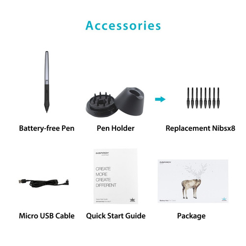 Tableta Grafica De Dibujo Huion H640p + Envio Incluido