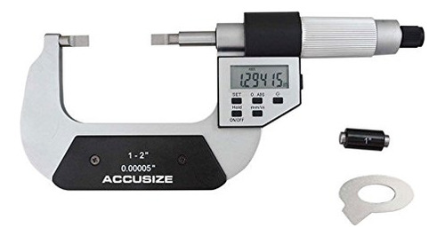 Accusize Industrial Tools Micrometro Digital Electronico Abs