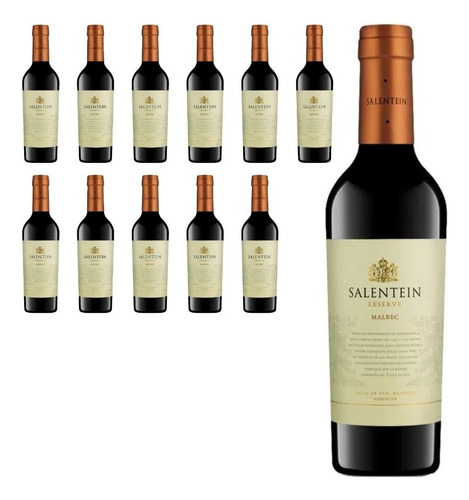 Vino Salentein Reserve Malbec X12 375 Ml