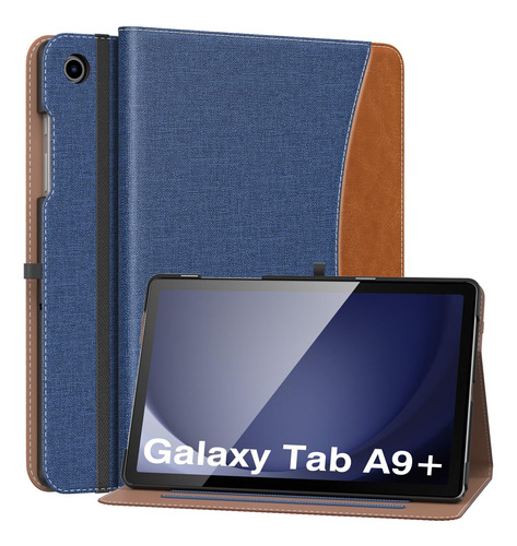 Funda Para Samsung Galaxy Tab Plus Piel Sintetica Vision