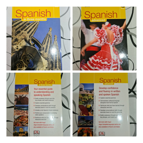 Spanish Advanced + Spanish In 3 Months. Hugo Complete Series
