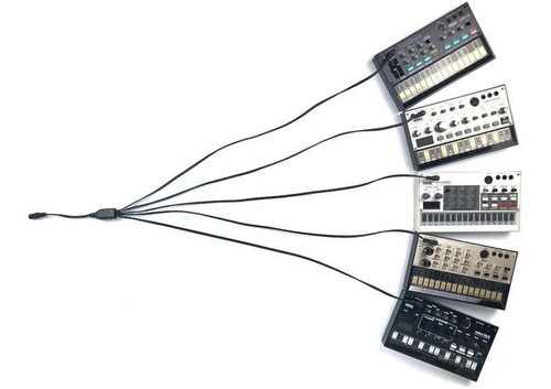Fuente De Alimentación De 5 Vías Para Korg Volca Series