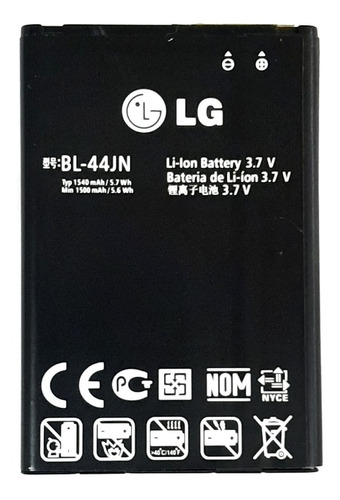 Pila Bateria Compatible LG L3 L5 Bl-44jn 3.7v Li-ion