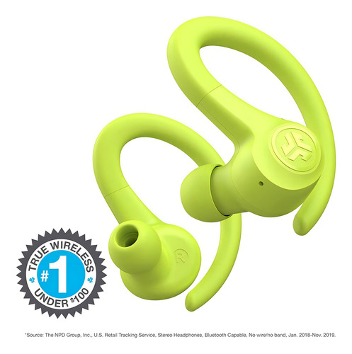 Audifonos Vibe Sport Earbuds Inalambricos Tactil Bluetooth Color Amarillo - Excelente (Reacondicionado)