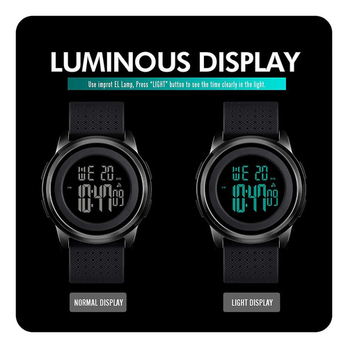 Yuink Reloj Para Hombre Reloj Deportivo Digital Ultrafino De