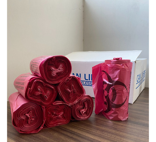 Bolsa Residuos Peligrosos 60x60 50 Piezas