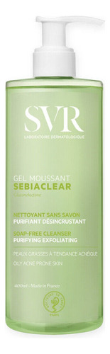  SVR SEBIACLEAR GEL MOUSSANT 400ML GEL ESPUMOSO PARA BAÑO / DUCHA