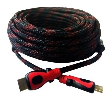 Cabo Hdmi 30m Metros 3d Vídeo Pc Tv Alta Resolução
